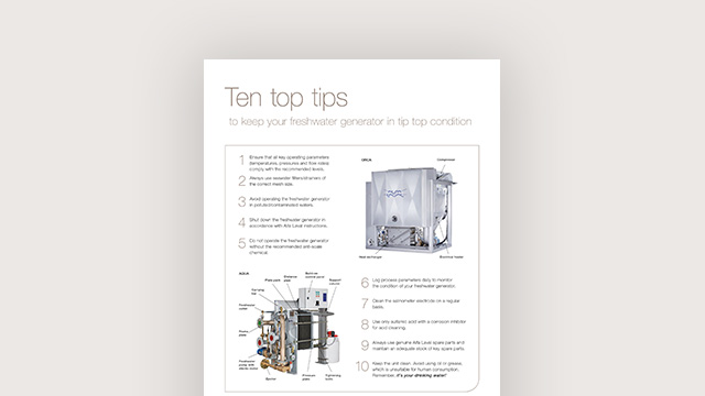 Ten top tips aqua