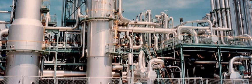 silver colored fertilizer plant