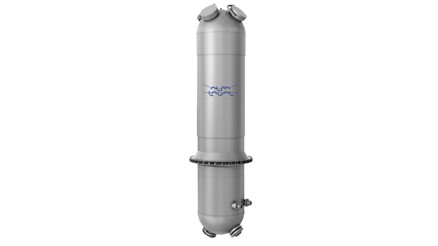 Alfa Laval Packinox plate-and-shell heat exchanger